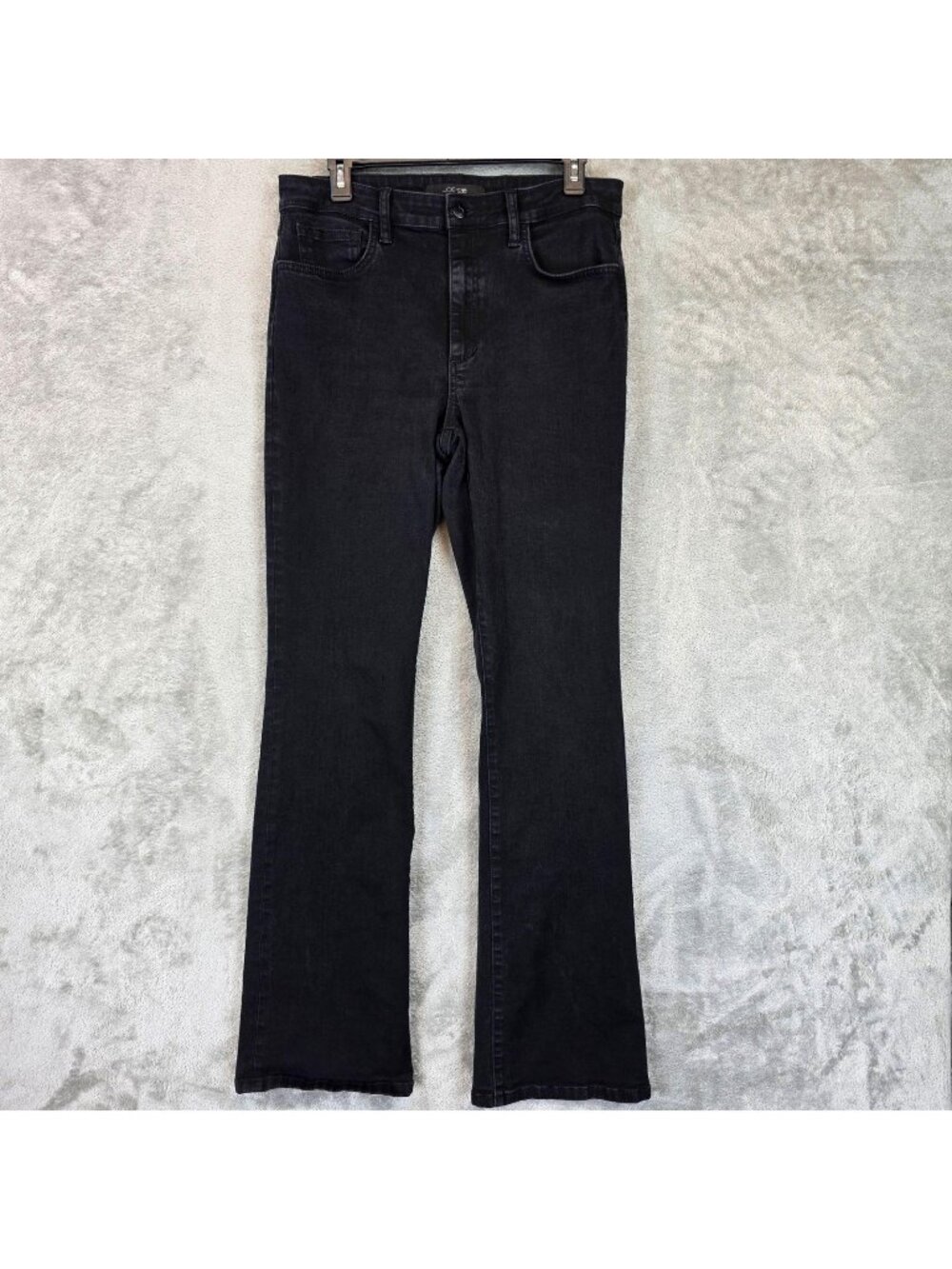 Joe's Jeans Bootcut Jeans Womens 31 Black Dark Wash High Rise Stretch Denim